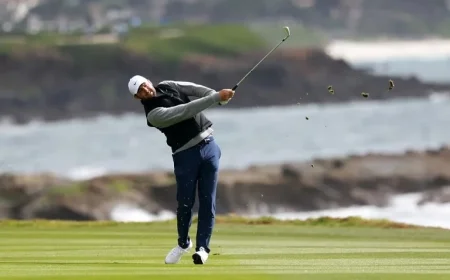 Scottie Scheffler’s Stunning Eagle Seals Pebble Beach Finale: Watch Now