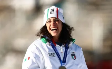 Brignone’s Legendary Double Victory Enters History with Crowd’s Roar