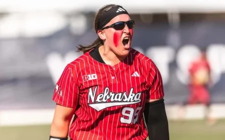 Nebraska Softball Upsets No. 1 Texas Tech as Newcomers Excel