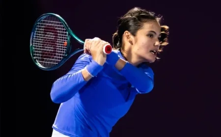 Raducanu Targets Dubai Tennis Clash with Champion Rybakina