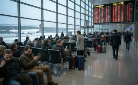 Europe Flight Chaos: 733 Cancellations and 5,092 Delays Hit Major Airports