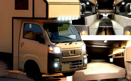Kei Truck Transforms Into Compact Mobile Tiny Home
