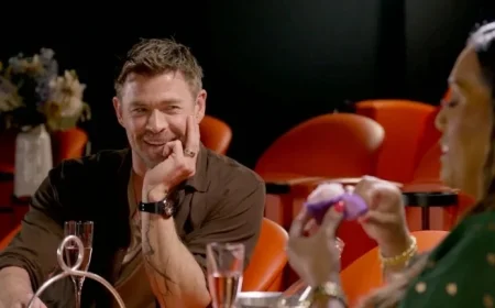 Alison Celebrates Valentine’s Day with Hollywood Star Chris Hemsworth