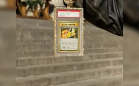 Logan Paul’s Pokémon Card Sells for $16.5 Million with Bonus Necklace