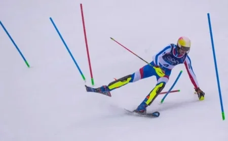 Live: Clément Noël, Steven Amiez Pursue Slalom Podium at 2026 Olympics