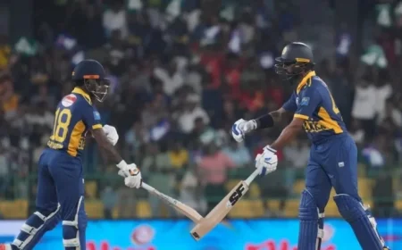 Sri Lanka Targets Super Eights, Pushing Australia to the Edge