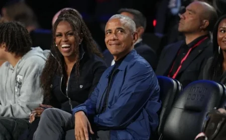 Barack and Michelle Obama Lead Star-Studded 2026 NBA All-Star Game