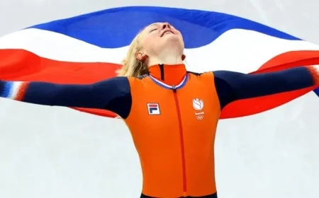 Velzeboer Secures Second Olympic Gold in Milan’s 1,000-Meter Race