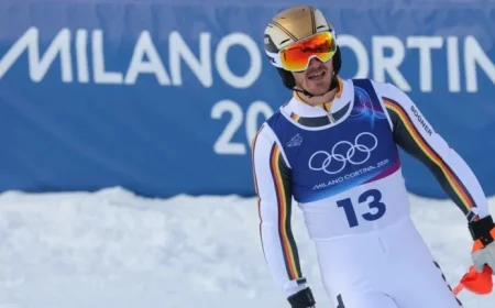 Olympia 2026: McGrath Leads in Slalom as Straßer Falls Behind