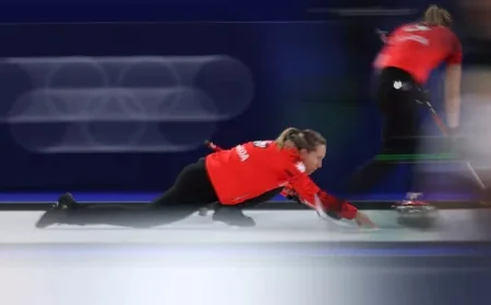Canadian Women’s Curlers Defeat China, Ending 3-Game Skid at Winter Games