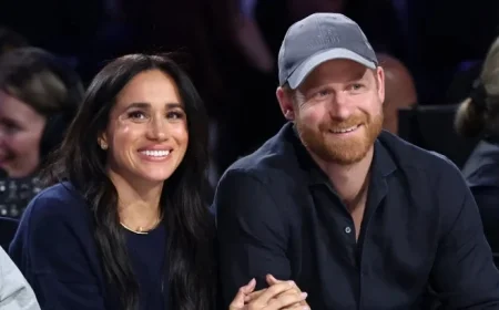 Prince Harry and Meghan Markle Attend NBA All-Star Game Courtside