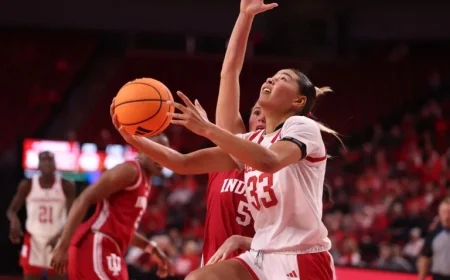 Huskers Aim to Split Series with No. 15 Hawkeyes