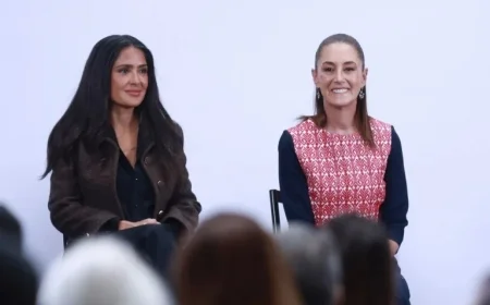 Salma Hayek Joins Mexican President to Launch 30% Cinema Incentive