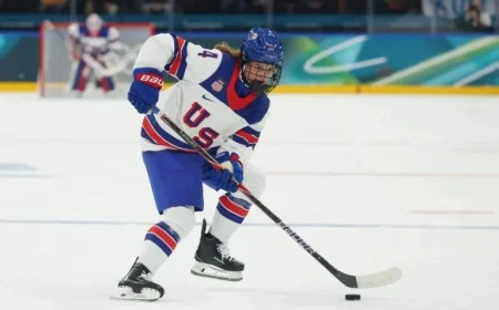 Caroline Harvey Shines at Olympics, Elevates U.S. Women’s Hockey