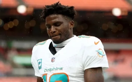 Dolphins to Release Wide Receiver Tyreek Hill: Report
