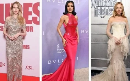 Top Stars of the Week Shine in Bold, Sculptural Fashion