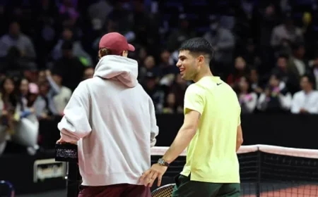 Alcaraz and Sinner’s Thrilling Race for No. 1 Rekindles in Doha