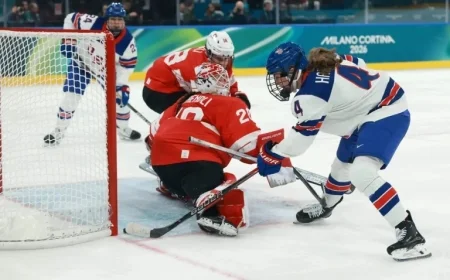 Winter Olympics Day 10 Highlights: Women’s Hockey Semis, Curling, Pairs Skating
