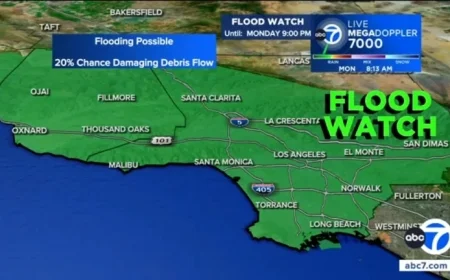 SoCal Storm: Evacuation Warnings Issued Amid Flood Watch and Heavy Rain