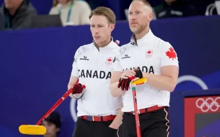 Canada Celebrates World Curling’s Rule Reversal After Double-Touch Incident
