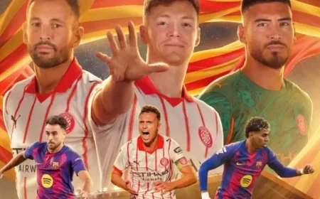 Girona vs FC Barcelona: Official Line-Ups Announced for Exciting Clash