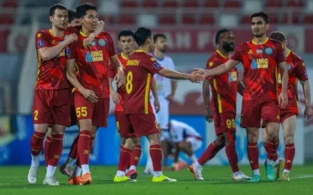 PFC Nasaf Triumphs 2-1 Over Sharjah FC in MD8 Clash