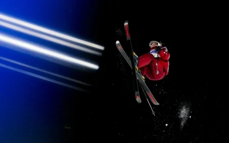 Oldham Leads Freeski Big Air Qualifiers, Secures Top Spot