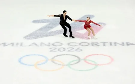Surprising Short Program Sets Stage for Olympic Pairs Figure Skating Finale