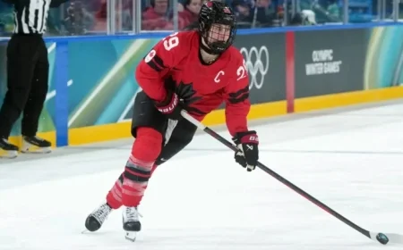 Marie-Philip Poulin Sets New Olympic Goal-Scoring Record for Canada