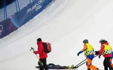 Olympic Freeski Big Air Final Delayed by Snowstorm