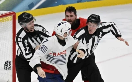French Hockey Federation Suspends Pierre Crinon After Tom Wilson Clash
