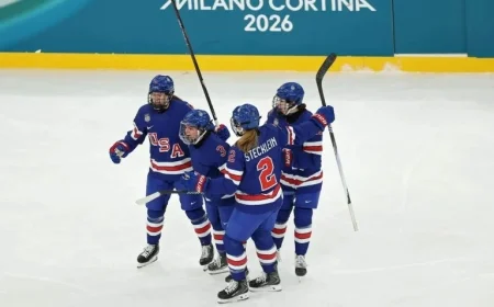 Undefeated USA Women’s Hockey Team Reaches Olympic Gold Medal Game After Beating Sweden