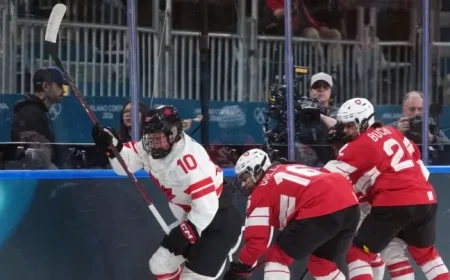 Canada Battles Switzerland in Women’s Hockey Semifinal at 3 PM ET on TSN