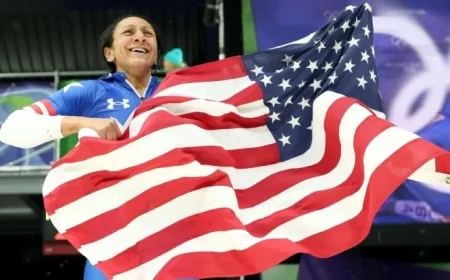 Elana Meyers Taylor, 41, Secures First Olympic Gold in Monobob