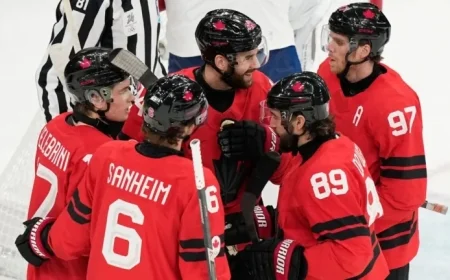 Celebrini, McDavid, Wilson Showcase Olympic Hockey’s Joy for Canada
