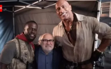 Dwayne Johnson Celebrates Danny DeVito’s Completion of ‘Jumanji 3’ Filming