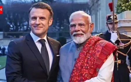 PM Modi Hosts President Macron in Mumbai During India Visit