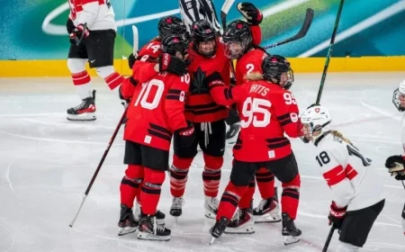 Poulin’s Historic Feat Propels Canada to Olympic Women’s Hockey Final