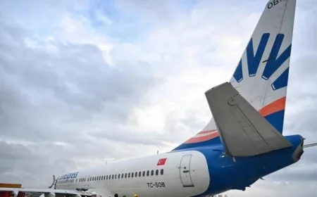 SunExpress 737-800 Main Gear Collapses During Taxi for Departure