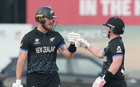 New Zealand Targets Super Eight Spot in Clash with Canada