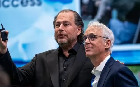 Salesforce Cofounder Rebukes Benioff for ICE Jokes