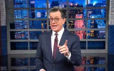 Stephen Colbert Offers Bold Advice to ICE Barbie’s Alleged Lover