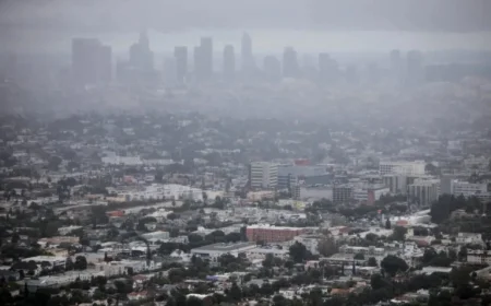 Winter Storm Hits California with Strong Winds, Heavy Rain, and Snow