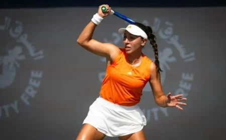 Pegula Dominates Last 9 Games to Reach Dubai Round of 16