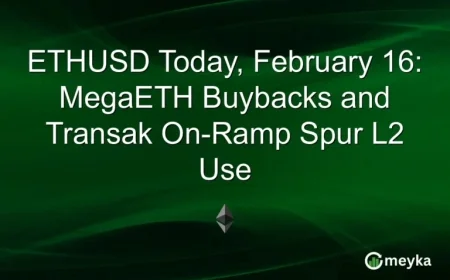 Ethereum Buybacks and Transak Boost Layer 2 Adoption on February 16