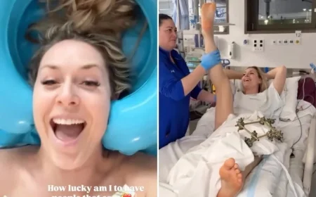 Lindsey Vonn Returns Home, Still Unable to Stand After Olympic Injury