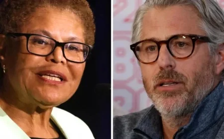 L.A. Mayor Bass Urges LA28 Chief Wasserman to Resign