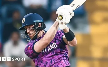 Nepal vs Scotland LIVE: ICC T20 World Cup 2026 Cricket Highlights