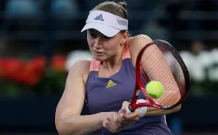 Elena Rybakina Pursues World No. 1 at Dubai Tennis Championships
