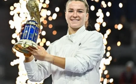 Muchova and Mboko Hit $1M in WTA Earnings, Rybakina Leads